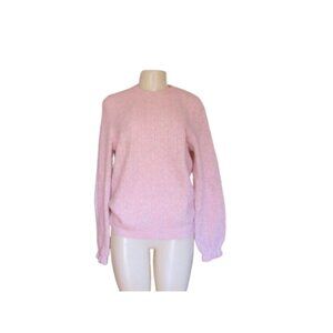Boden Women's Pink Mohair/Wool Blend Knit Sweater Size 10